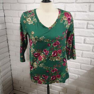 The Pioneer Woman Ladies Small Green w/ Pink + 10 Pc. Set of Baking Utensils